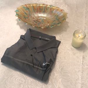 Silky Nike Grey Polo